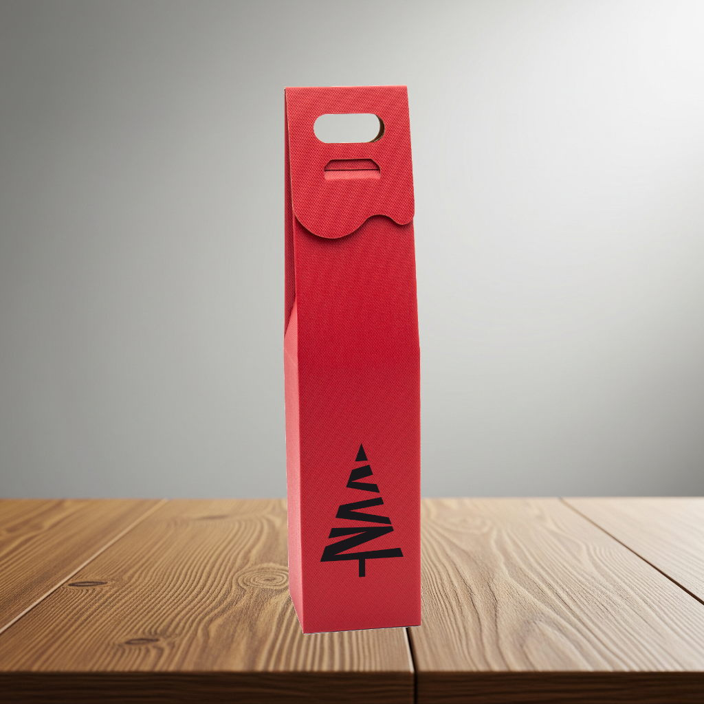 czerwone pudełko świąteczne