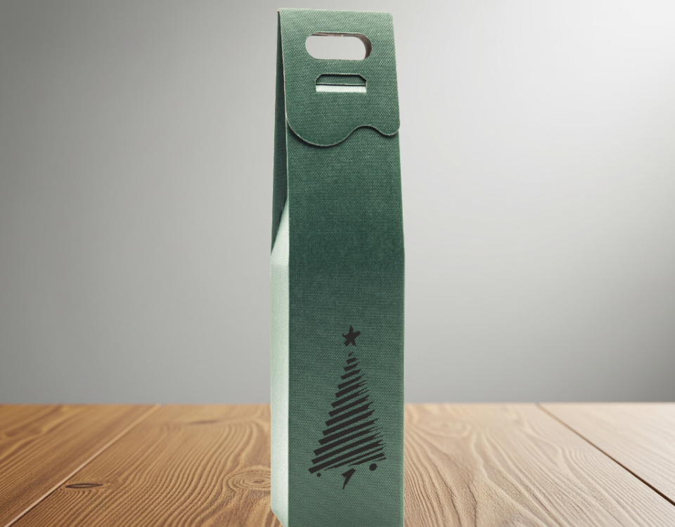 zielone pudełko świąteczne